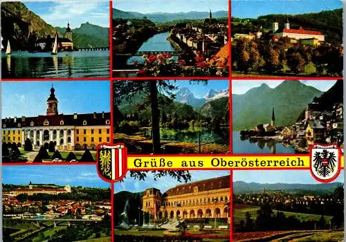 53214 - Oberösterreich - Oberösterreich , Mehrbildkarte - gelaufen 1982