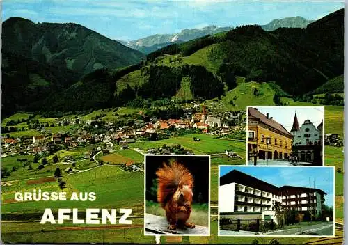 53221 - Steiermark - Aflenz , Panorama , Mehrbildkarte - gelaufen 1979