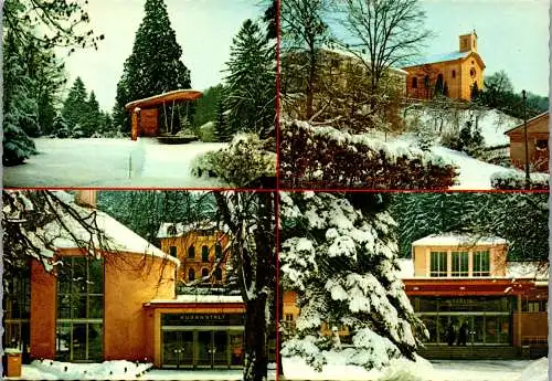 53235 - Steiermark - Bad Gleichenberg , Kuranstalt , Wellingtonia , Mehrbildkarte - gelaufen