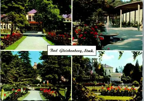 53237 - Steiermark - Bad Gleichenberg , Kurhaus , Mehrbildkarte - gelaufen 1971
