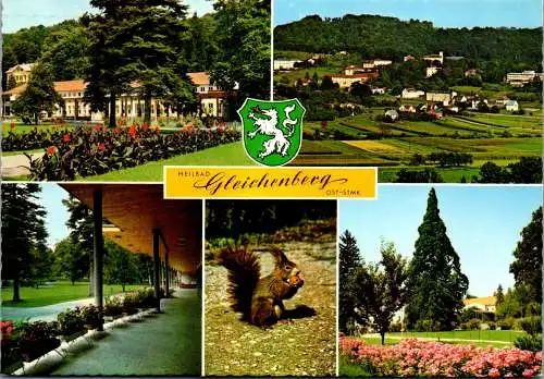 53238 - Steiermark - Bad Gleichenberg , Kurhaus , Mehrbildkarte - gelaufen 1971