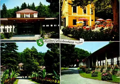 53251 - Steiermark - Bad Gleichenberg , Heilbad , Cafe Columbia , Kurpark - gelaufen 1994