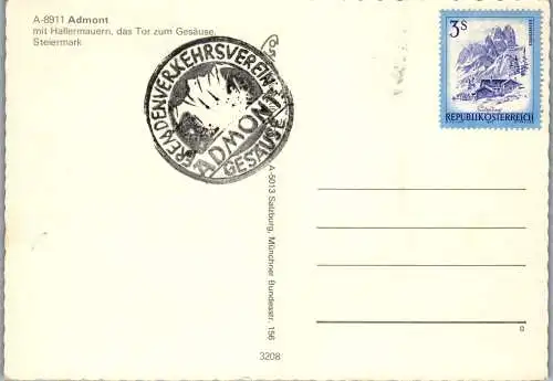 53258 - Steiermark - Admont , Scheiblingstein , Kreuzmauer , Bärenkarmauer , Hexenturm , Natterriegel - n. gel