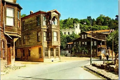 53327 - Türkei - Istanbul , Güzellikleri , Sariyer eski - gelaufen 1984