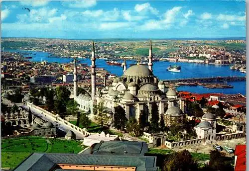 53337 - Türkei - Istanbul , Saheserleri , Süleymaniye Moschee - gelaufen 1966