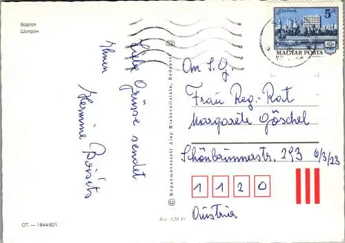 53338 - Ungarn - Sopron , Mehrbildkarte - gelaufen