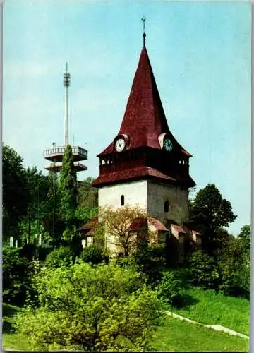 53380 - Ungarn - Miskolc , Glockenturm von Avas - gelaufen 1972