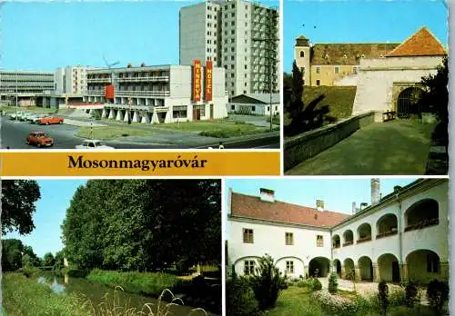 53382 - Ungarn - Mosonmagyarovar , Hotel Minerva - gelaufen 1984