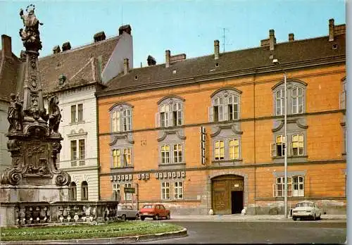 53383 - Ungarn - Mosonmagyarovar , Hotel Schwarzer Adler , Fekete Sas Szallo - gelaufen 1984