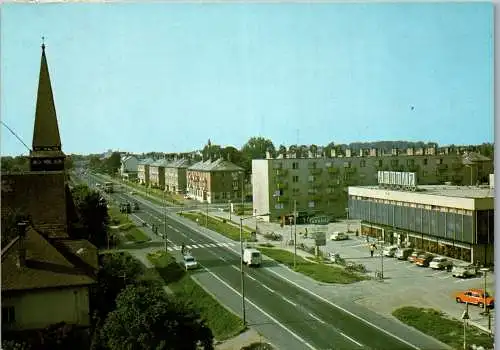 53385 - Ungarn - Mosonmagyarovar , Lenin Weg , Straße - gelaufen 1985