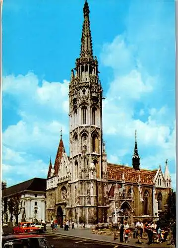 53458 - Ungarn - Budapest , Matthiaskirche , Matyas Templom - nicht gelaufen