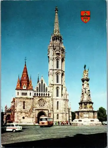 53459 - Ungarn - Budapest , Matthiaskirche , Matyas Templom - gelaufen