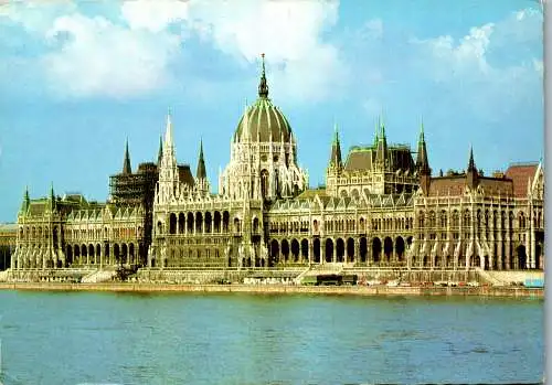 53466 - Ungarn - Budapest , Parlament - gelaufen