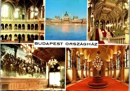 53467 - Ungarn - Budapest , Parlament - gelaufen