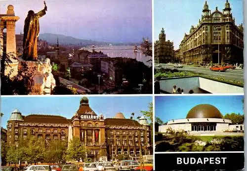 53482 - Ungarn - Budapest , Hotel Gellert , Mehrbildkarte - gelaufen