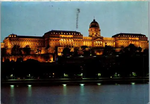 53487 - Ungarn - Budapest , Burg von Buda , Budai Var - gelaufen 1980