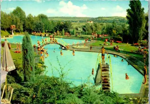 53530 - Steiermark - Hartberg , Bad , Freibad , Schwimmbad - gelaufen 1964