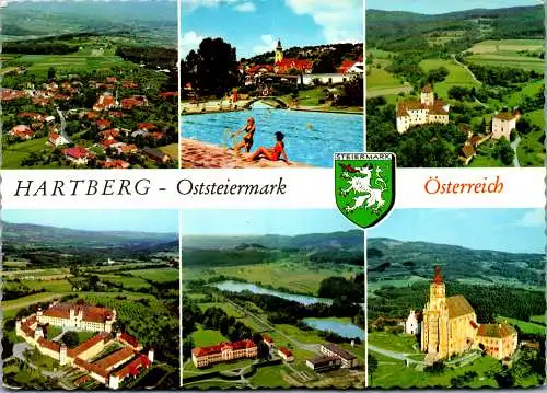 53531 - Steiermark - Hartberg , Mehrbildkarte - gelaufen 1970