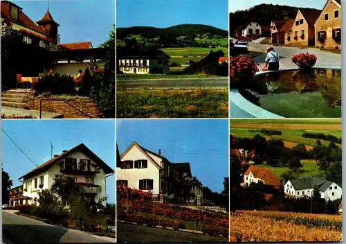 53537 - Steiermark - Penzendorf , bei Hartberg , Kaufhaus Kratzmann , Pension Posch , Dorfplatz - gelaufen 1981