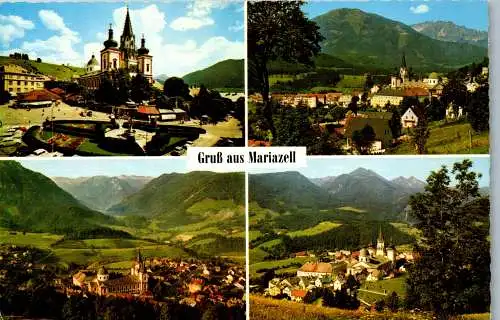 53547 - Steiermark - Mariazell , Gemeindealpe , Ötscher , Hochschwab , Zellerhütte - gelaufen