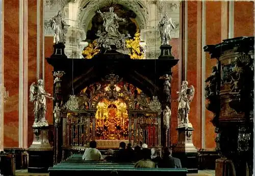 53564 - Steiermark - Mariazell , Wallfahrtskirche , Gnadenkapelle - gelaufen 1971