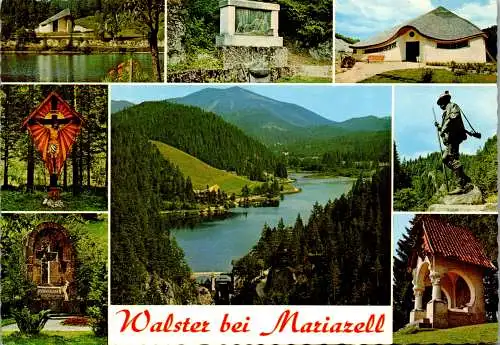 53577 - Steiermark - Mariazell , Walster , Mehrbildkarte - gelaufen