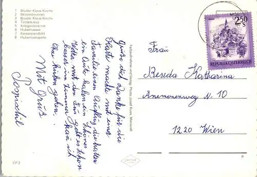 53577 - Steiermark - Mariazell , Walster , Mehrbildkarte - gelaufen