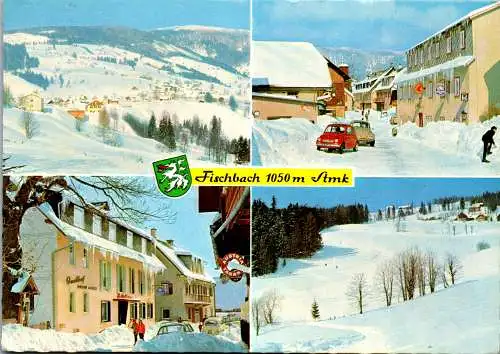 53590 - Steiermark - Fischbach , Winter , Mehrbildkarte - gelaufen