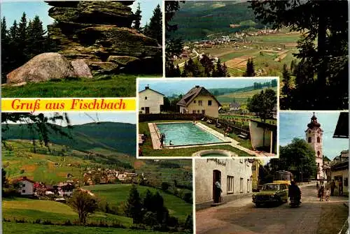 53593 - Steiermark - Fischbach , Mehrbildkarte - gelaufen 1982