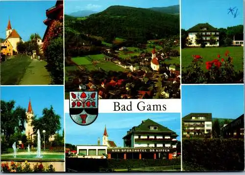 53603 - Steiermark - Bad Gams , Mehrbildkarte - gelaufen 1983