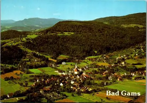 53605 - Steiermark - Bad Gams , ob Frauental , Panorama - gelaufen 1982