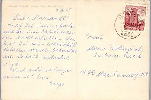 53614 - Steiermark - Mariazell , Basilika , View - gelaufen 1969