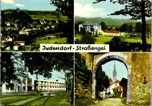 53629 - Steiermark - Judendorf Straßengel , Genesungsheim der Bundesbahnen , Wallfahrtskirche - gelaufen 1966