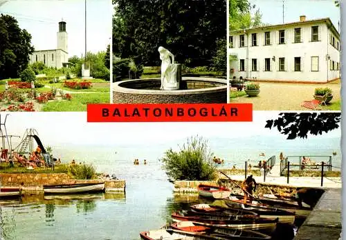 53644 - Ungarn - Balatonboglar , Mehrbildkarte - gelaufen