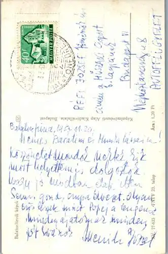 53645 - Ungarn - Balatonfüred , Mehrbildkarte - gelaufen 1953