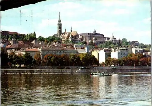 53663 - Ungarn - Budapest , Ansicht , View - gelaufen 1981