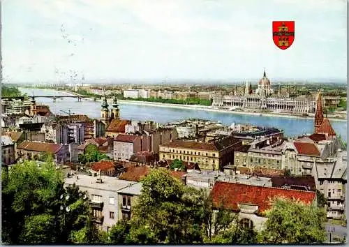 53668 - Ungarn - Budapest , Ansicht , View - gelaufen