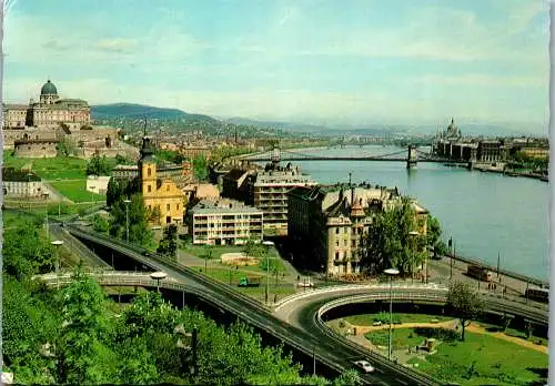 53671 - Ungarn - Budapest , Ansicht , View - gelaufen 1971