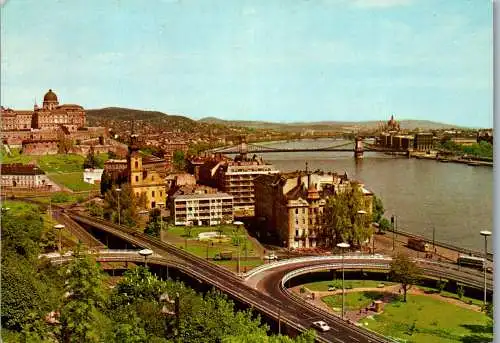 53672 - Ungarn - Budapest , Ansicht , View - gelaufen 1972