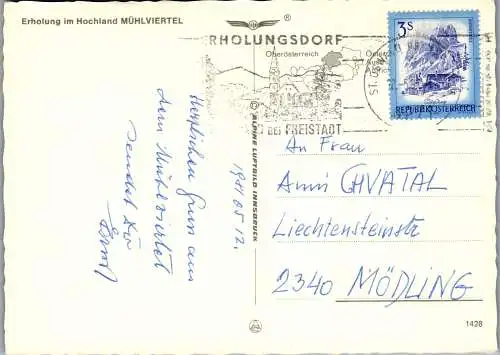 53701 - Oberösterreich - Mühlviertel , Mehrbildkarte - gelaufen 1981