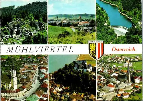 53712 - Oberösterreich - Mühlviertel , Rohrbach , Grein a. d. Donau , Freistadt , Bärenstein , Rannatalsperre - 1971