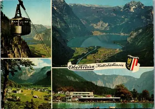 53719 - Oberösterreich - Obertraun , Hallstättersee , Mehrbildkarte - gelaufen