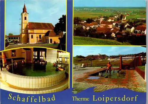 53739 - Steiermark - Loipersdorf , Therme , Schaffelbad , Mehrbildkarte - gelaufen 1981