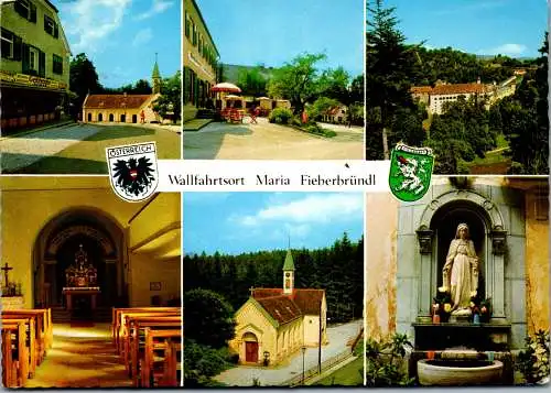 53742 - Steiermark - Maria Fieberbründl , Wallfahrtsort , Mehrbildkarte - gelaufen