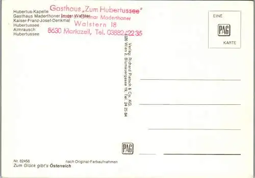 53753 - Steiermark - Mariazell , Walster , Mehrbildkarte - nicht gelaufen