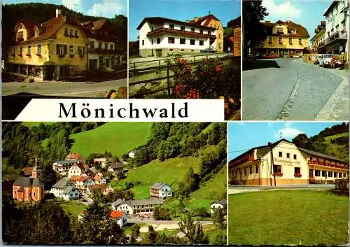 53765 - Steiermark - Mönichwald , Mönichtaler Hof , Mehrbildkarte - gelaufen 1977