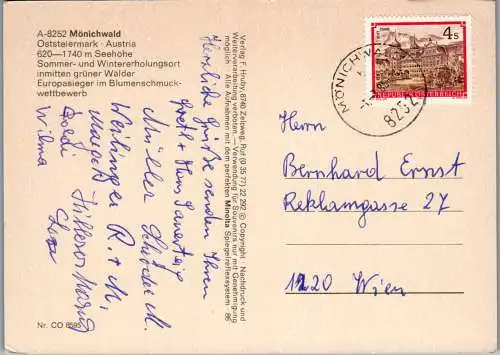 53767 - Steiermark - Mönichwald , Mehrbildkarte - gelaufen 1985