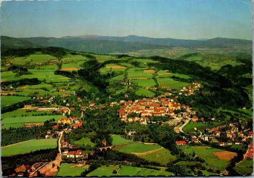 53774 - Steiermark - Friedberg , Fliegeraufnahme , Panorama - gelaufen 1971