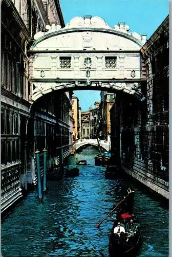 53789 - Italien - Venedig , Ponte die Sospiri - nicht gelaufen