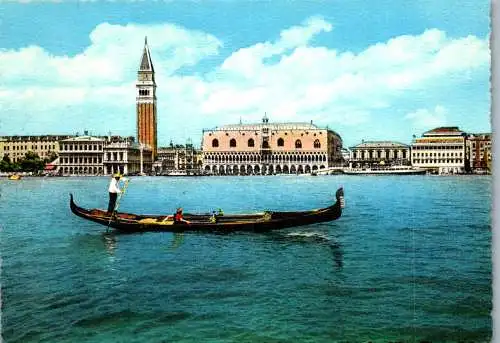 53792 - Italien - Venedig , Panorama - gelaufen 1963